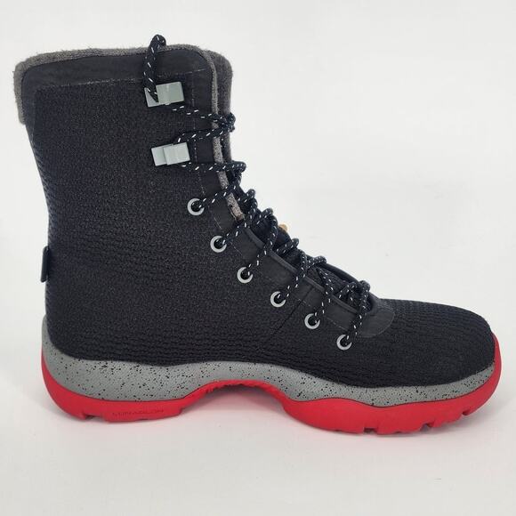 Air Jordan Waterproof Future Boot Black/Grey/Red Men’s Size 8.5 - Picture 3 of 13